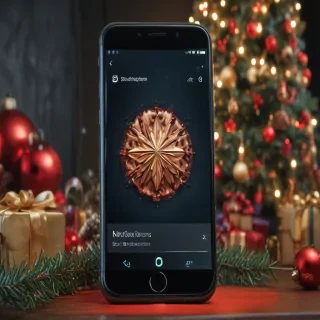 xmas phone background