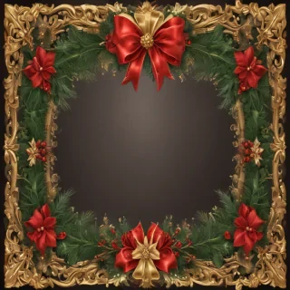 christmas frame clipart