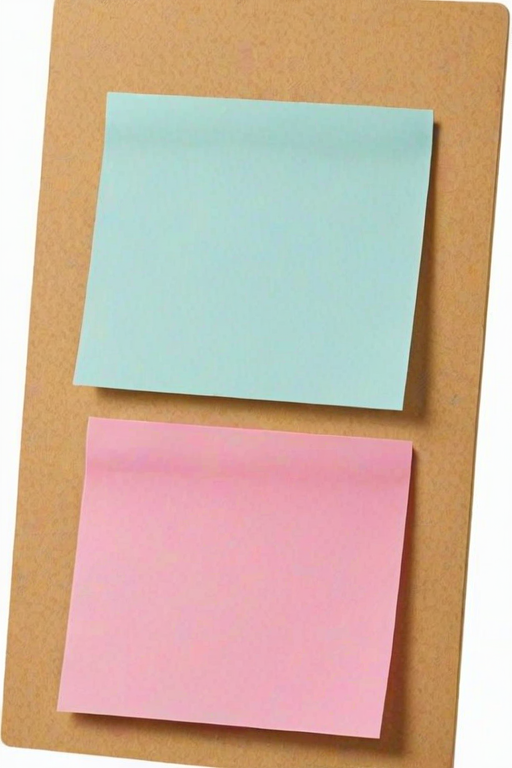 sticky note with transparent background
