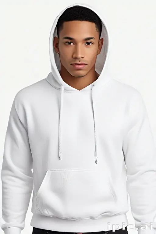 white hoodie png