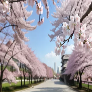 cherry blossom backround