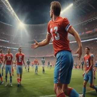 football drawing