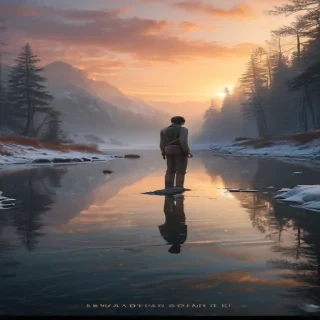 january background