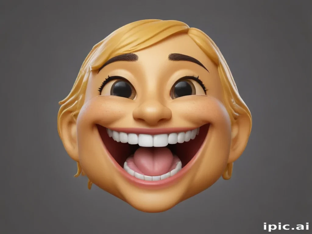 laugh emoji transparent background