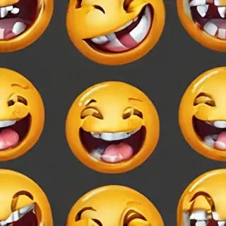 laugh emoji transparent background