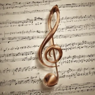 music notes transparent