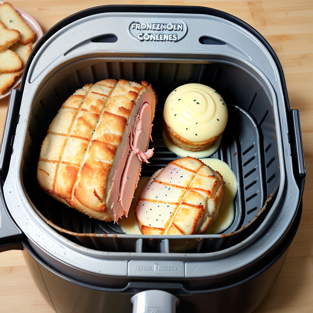 frozen cordon bleu in air fryer