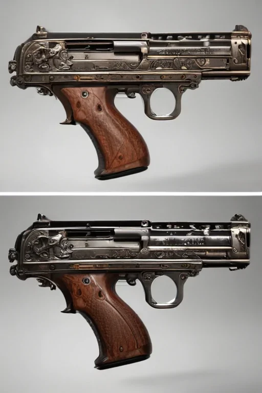 gun with transparent background