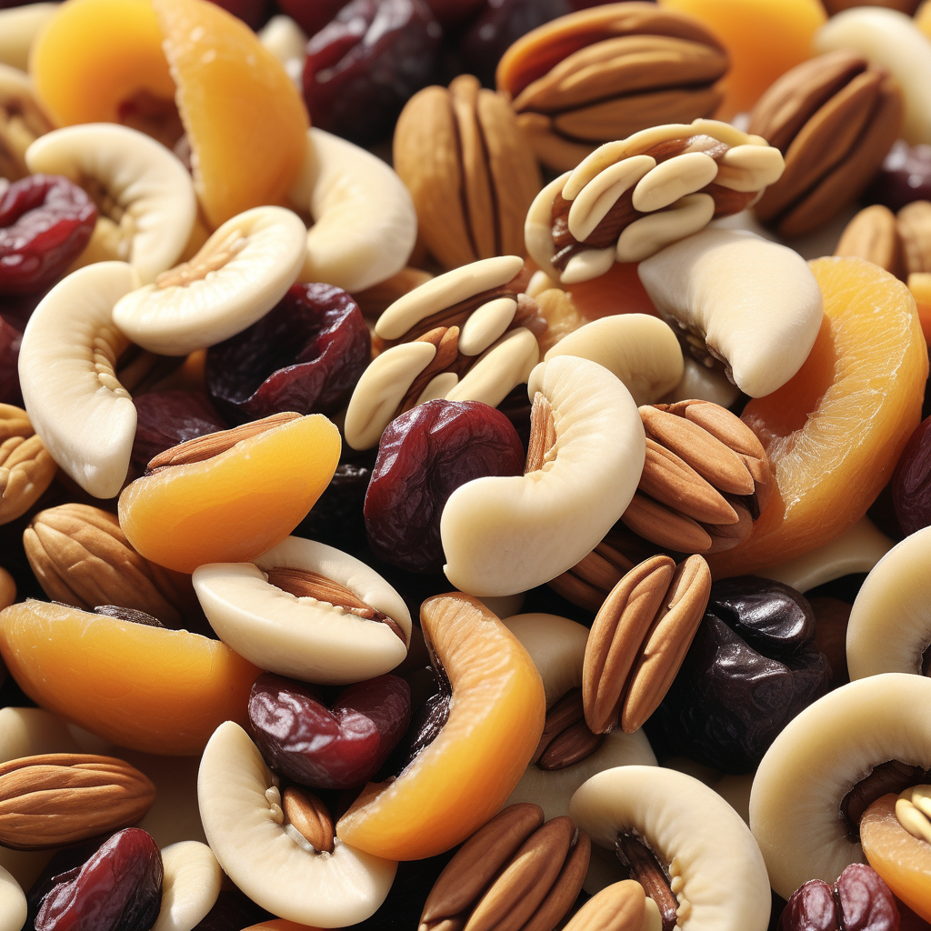 dried fruit and nut mix
