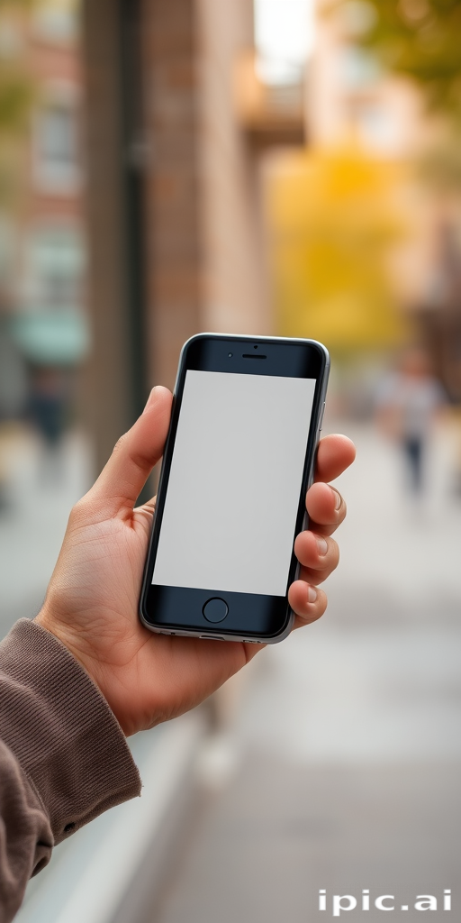 hold phone png