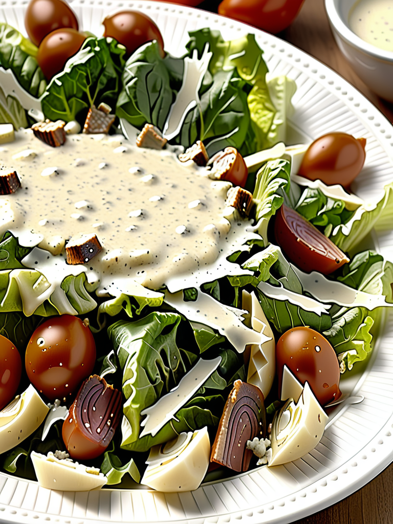 recipe for caesar dressing without anchovies