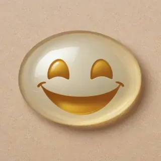 transparent smile emoji