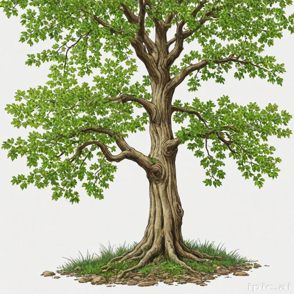 tree drawing png