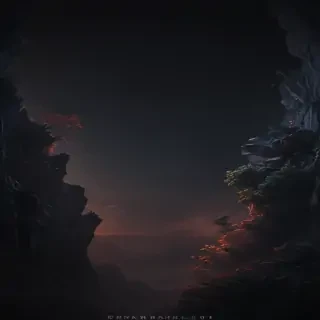 dark gradient background