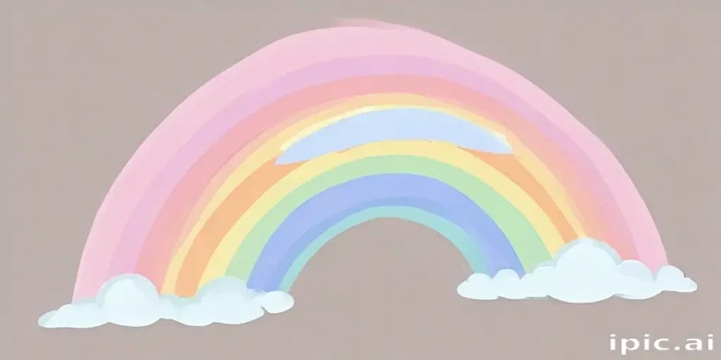 pastel rainbow png