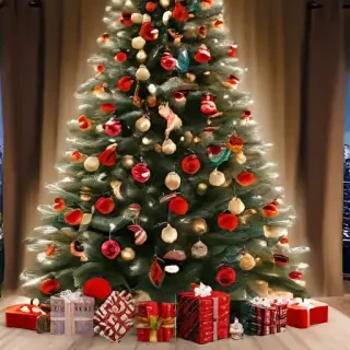 christmas ig story background