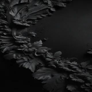 black bg aesthetic