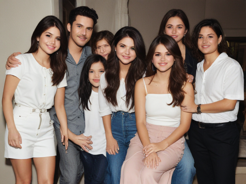 selena gomez family members