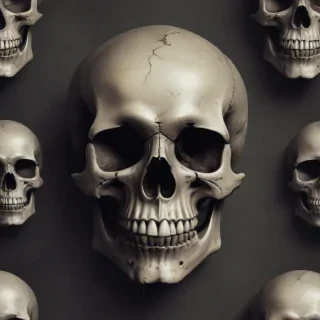 skull iphone wallpaper