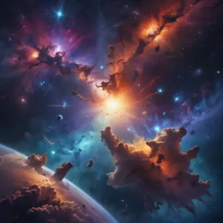 space background phone