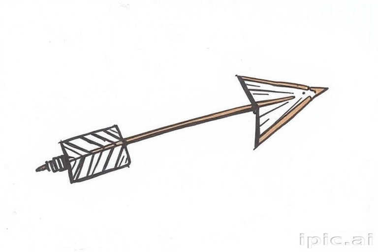 hand drawn arrow