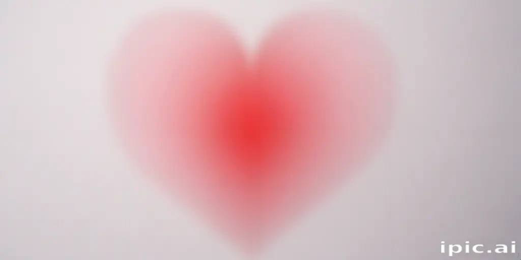 blurred heart
