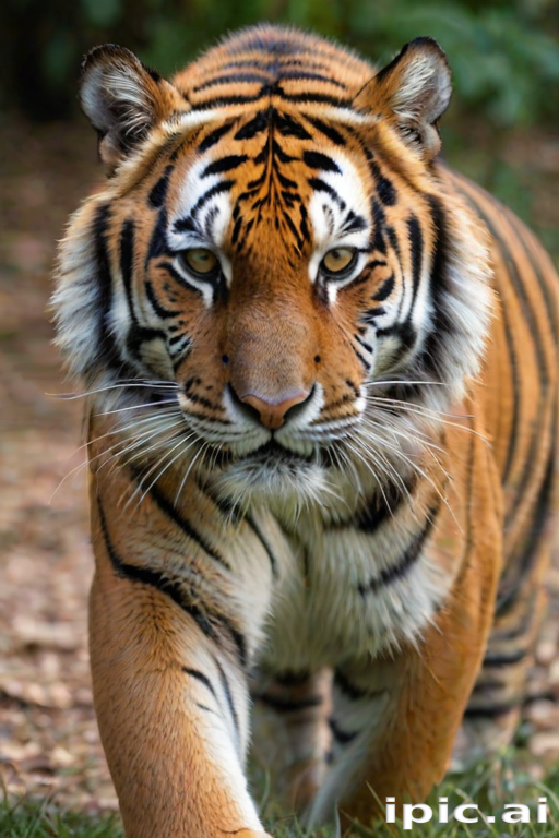 transparent tiger