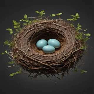 birds nest png