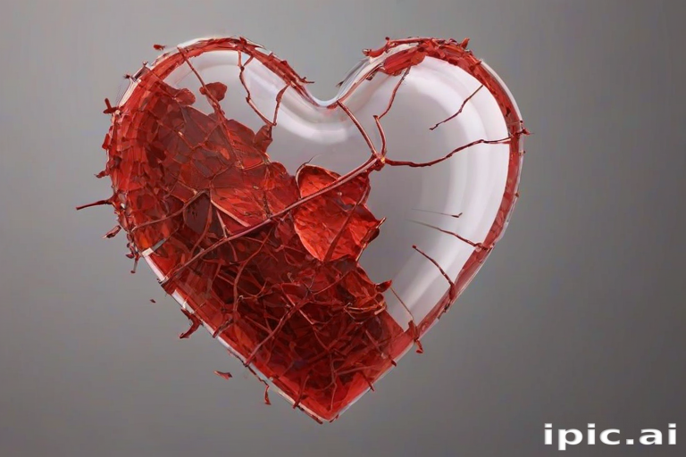 broken heart transparent