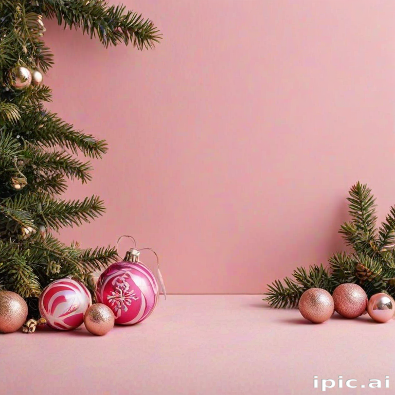 christmas pink backgrounds