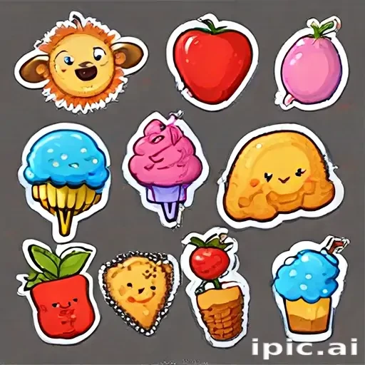 stickers clipart