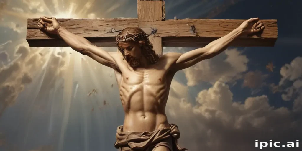 christ on the cross image