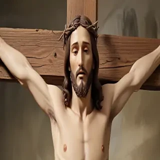 a picture of jesus on the cross