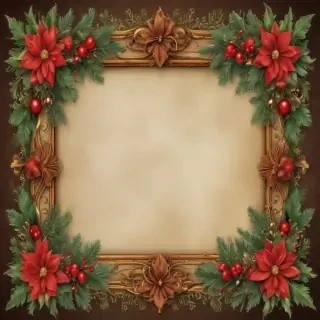 christmas frame clipart