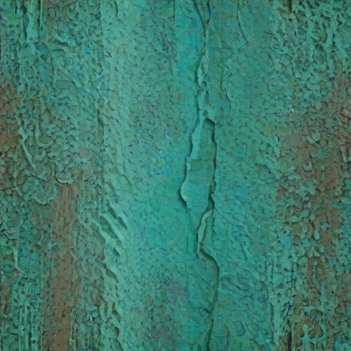 create a textured abstract background with shades of turquoise and green, featuring intricate patterns and a weathered appearance