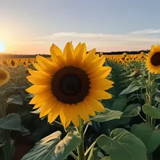 aesthetic sunflower