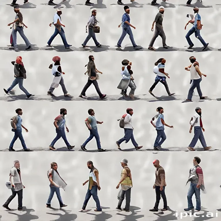 people walk png