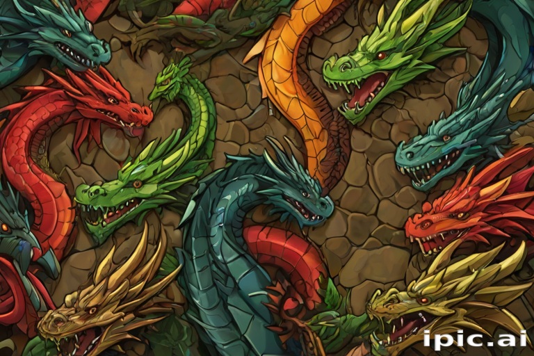 dragons background