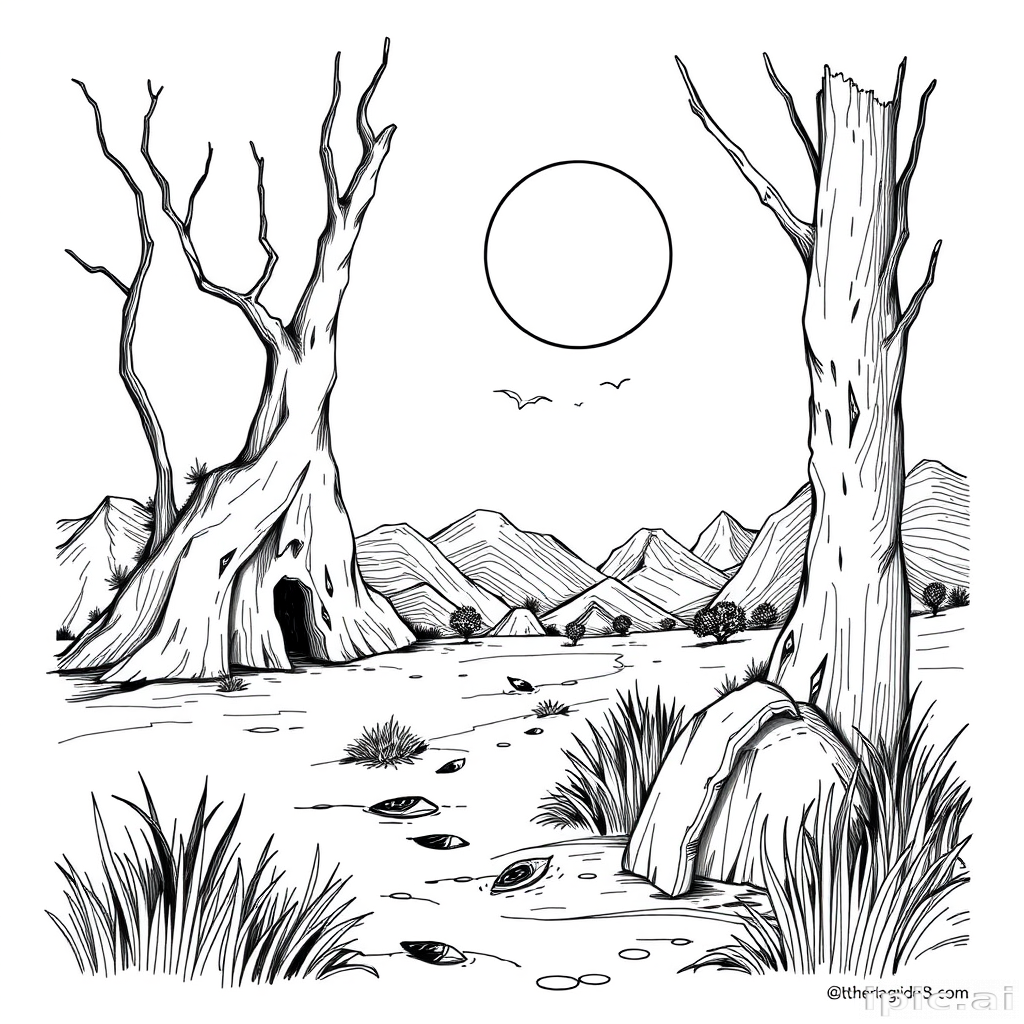 drawings black and white