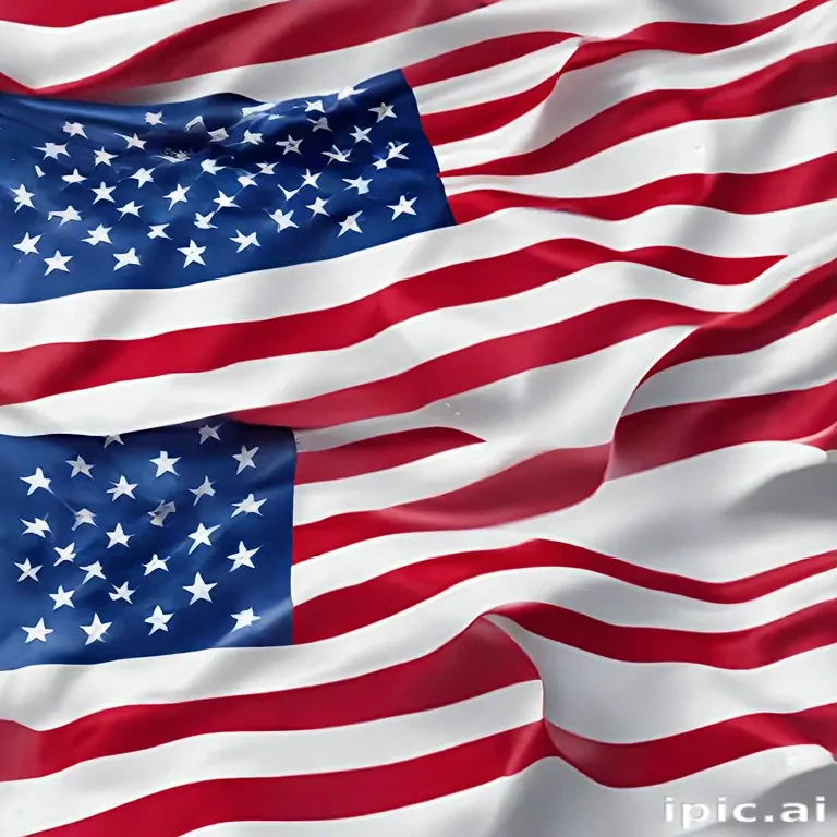 american flag waving png