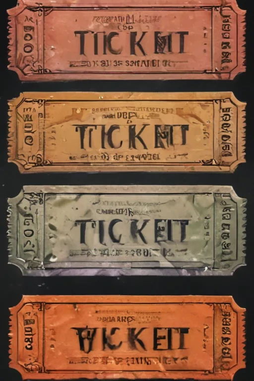 ticket clipart