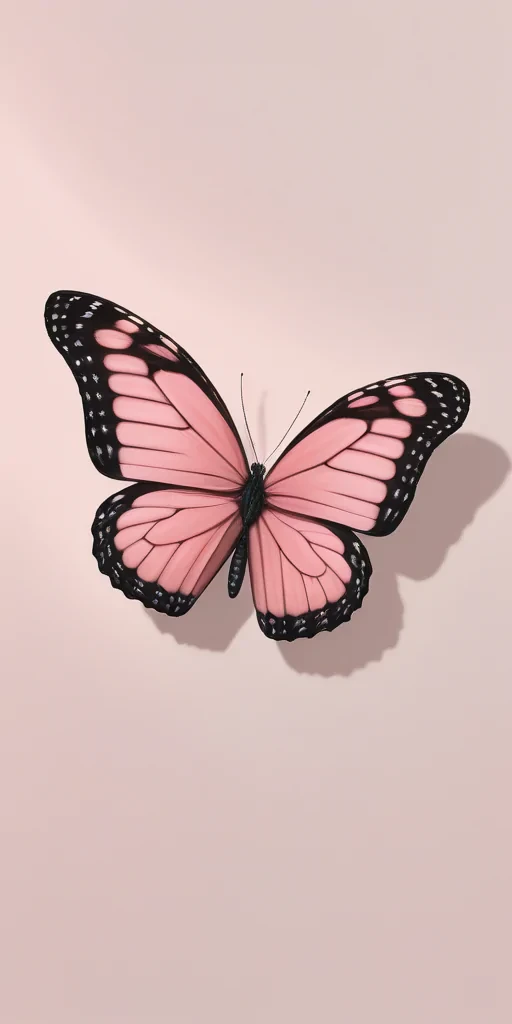 pink butterfly wallpaper aesthetic