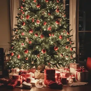 christmas pic aesthetic