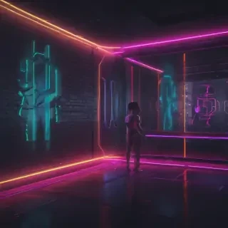 aesthetic neon wallpapers