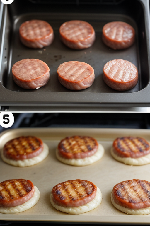 bake sausage patties in oven