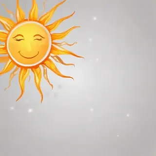 sun clipart transparent background