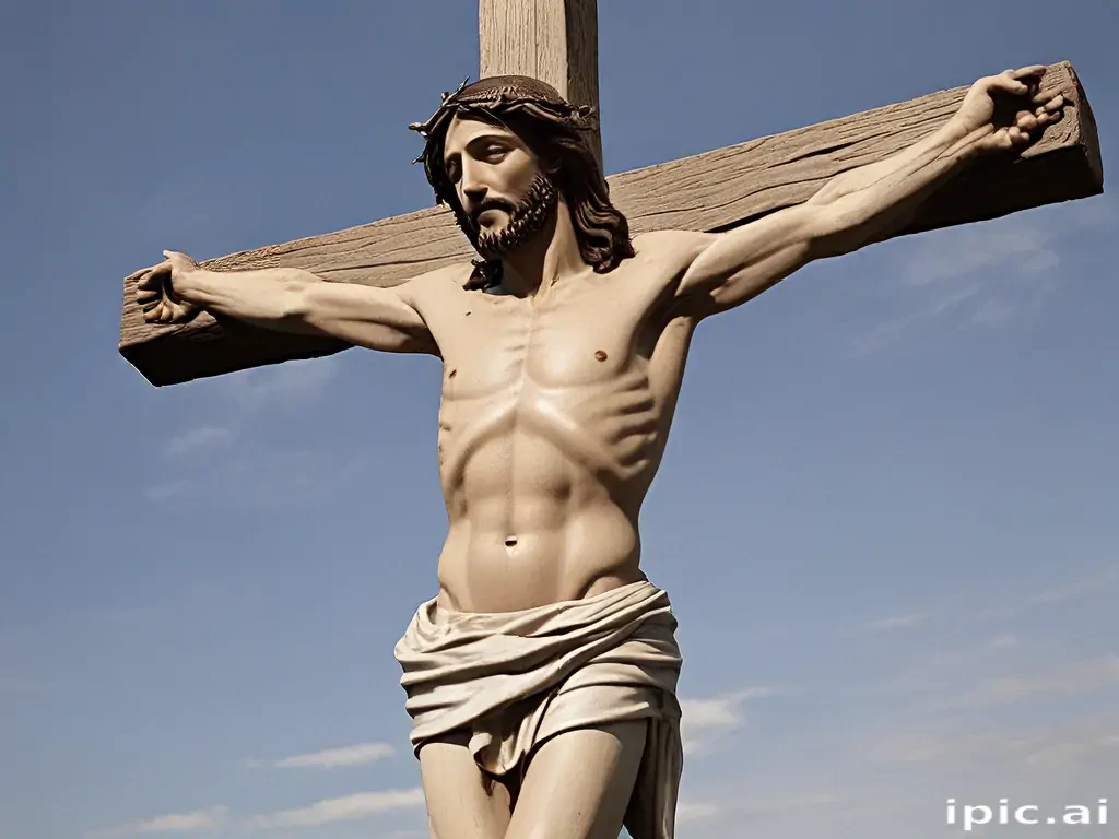 pics of jesus on the cross