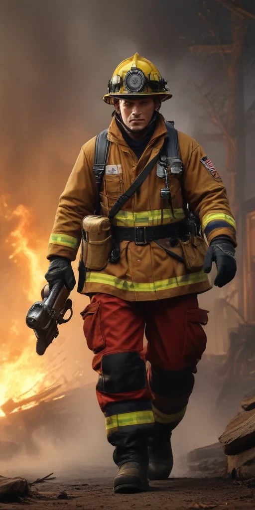 wallpaper fireman