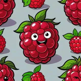 raspberry cartoon