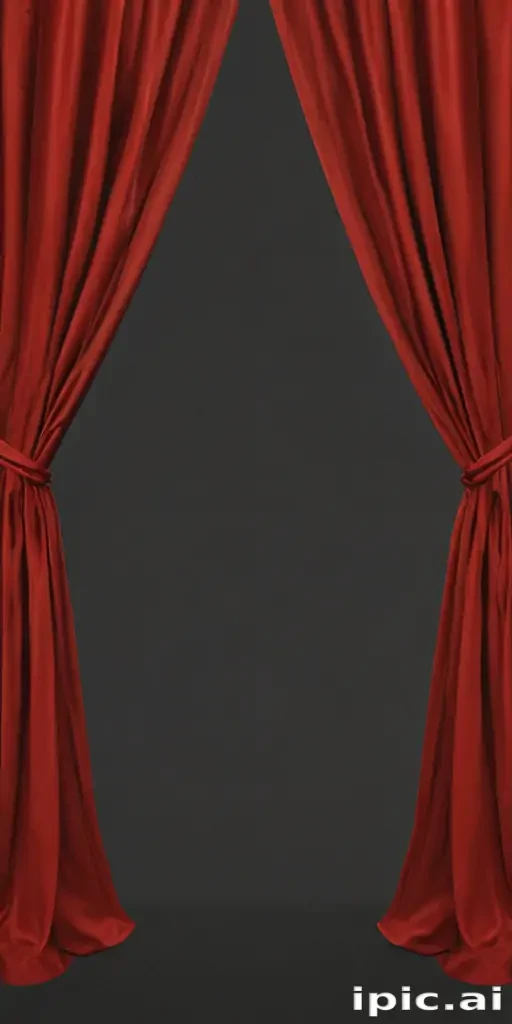 red curtain png